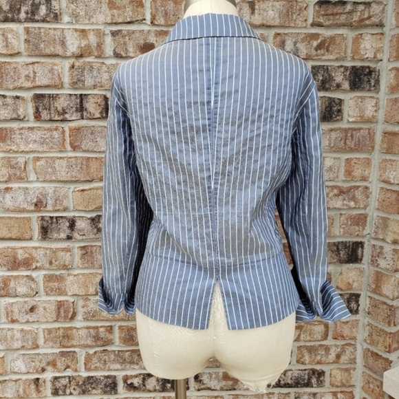 Armani Collezioni Antinea SRL Striped Blazer 14 - Picture 4 of 8